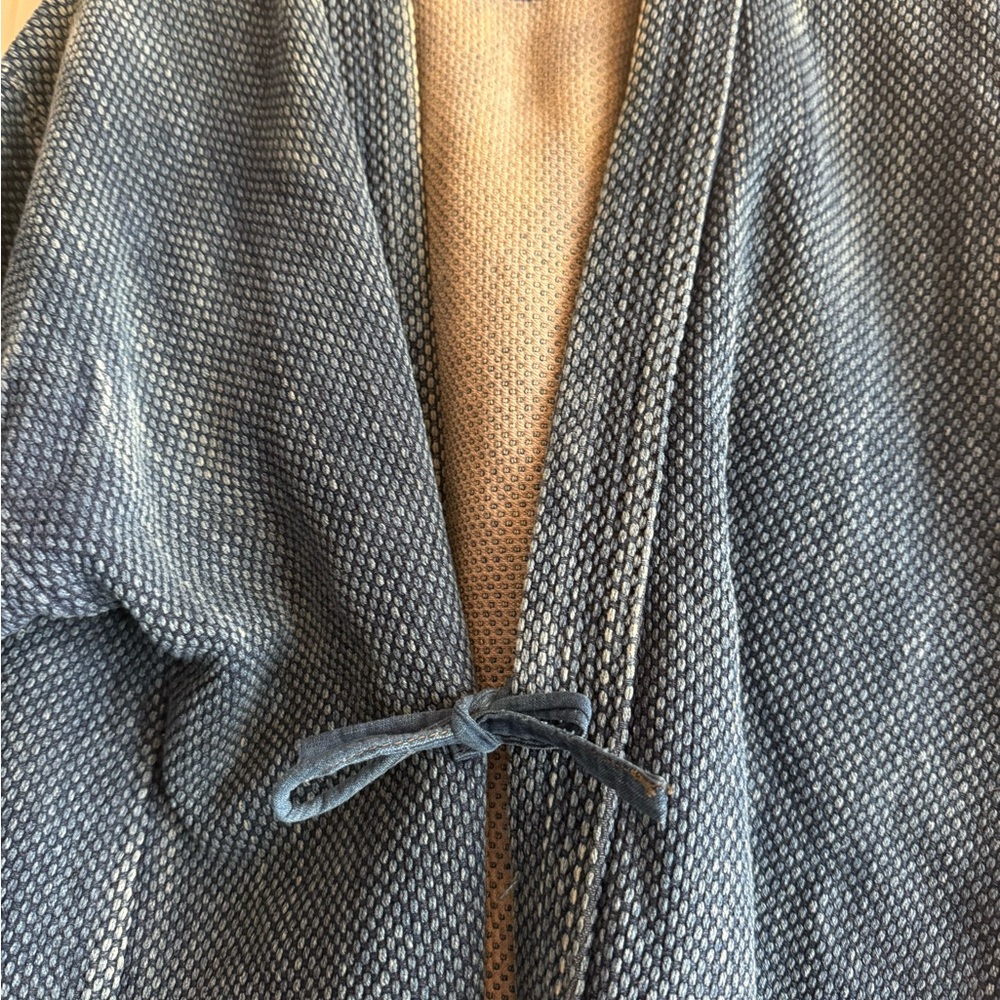 Vintage Indigo Kimono Jacket - Picture 4 of 5